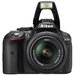 Aparat foto DSLR Nikon D5300, 24,2MP black